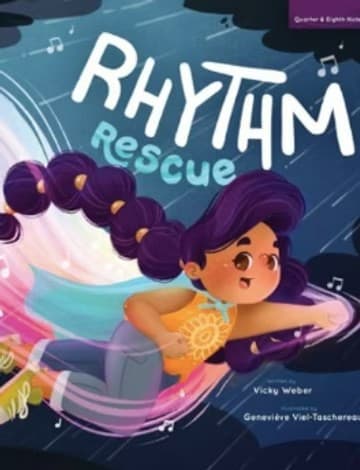 Rhythm Rescue book cover by Vicky Weber